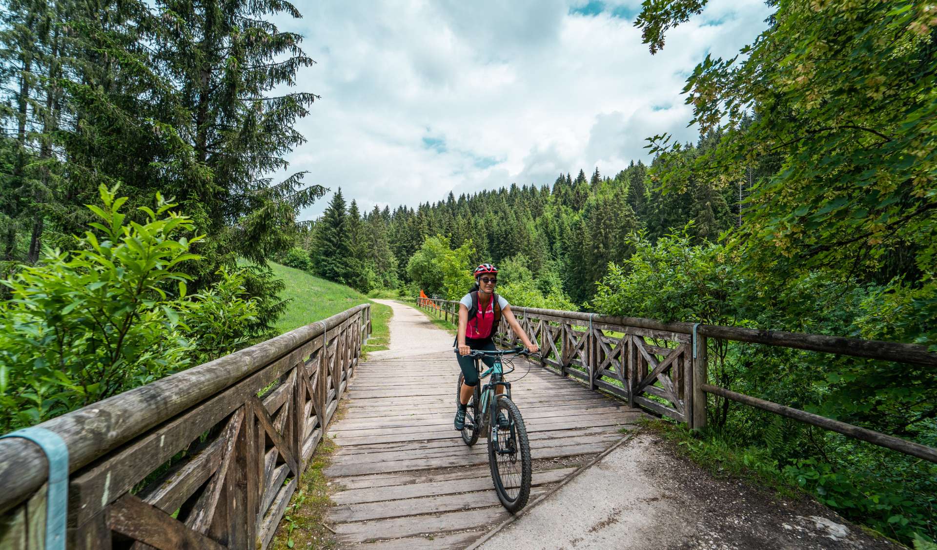 Mountain bike to altopiano di Asiago